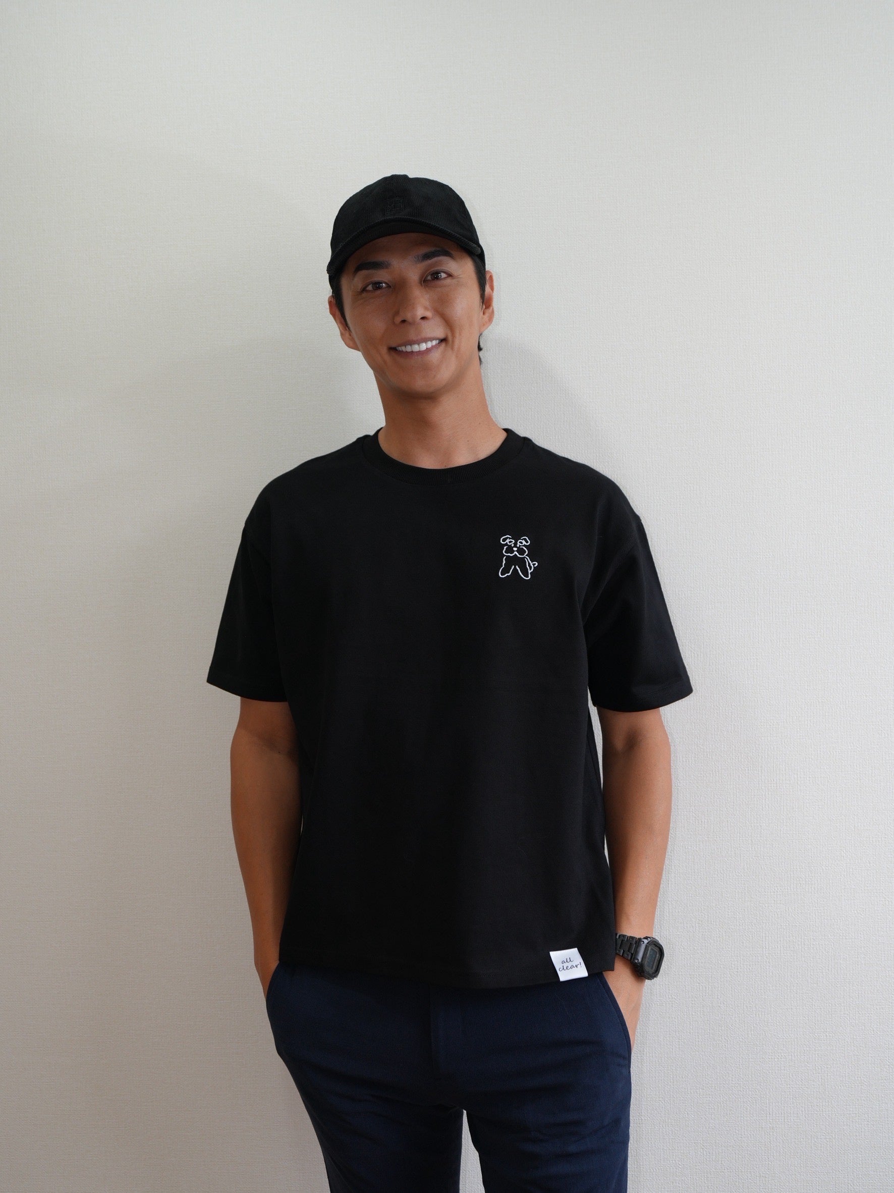 DOGミニ刺繍Tシャツ(シュナウザー)