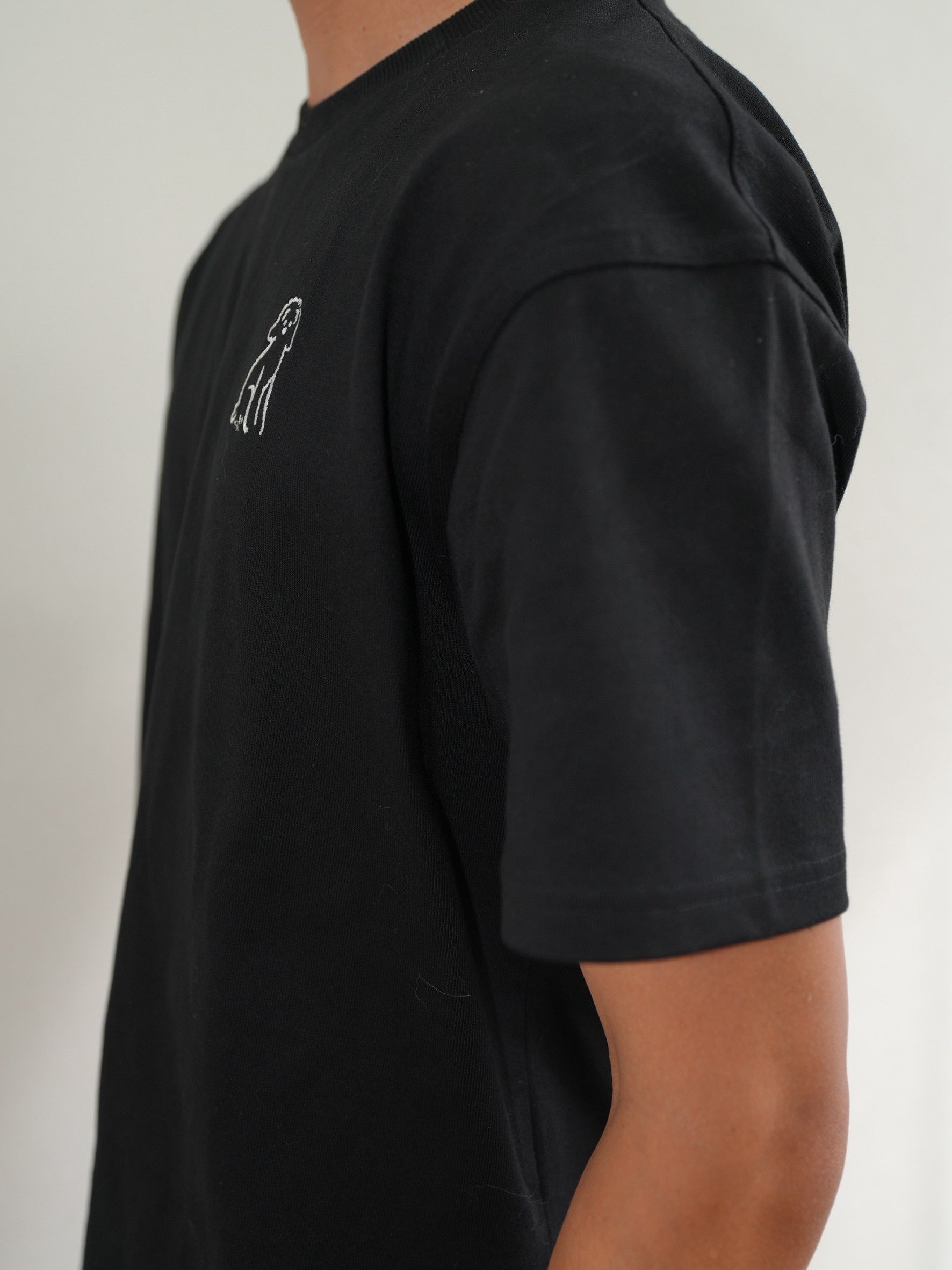 DOGミニ刺繍Tシャツ(シュナウザー)