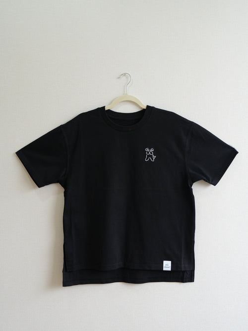 DOGミニ刺繍Tシャツ(シュナウザー)