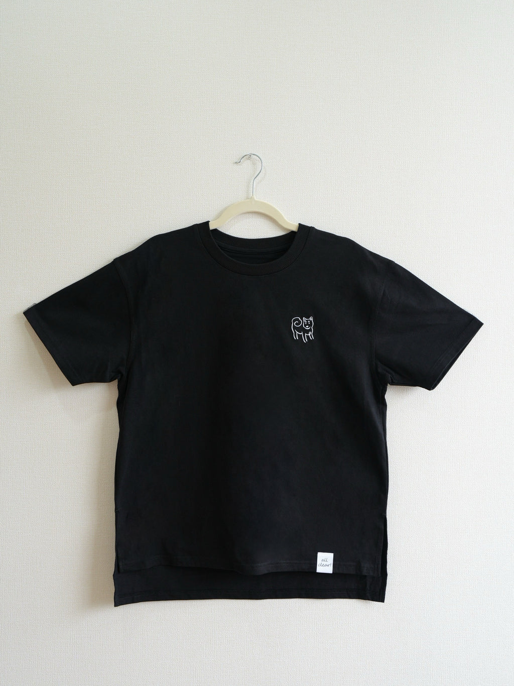 DOGミニ刺繍Tシャツ(柴犬)