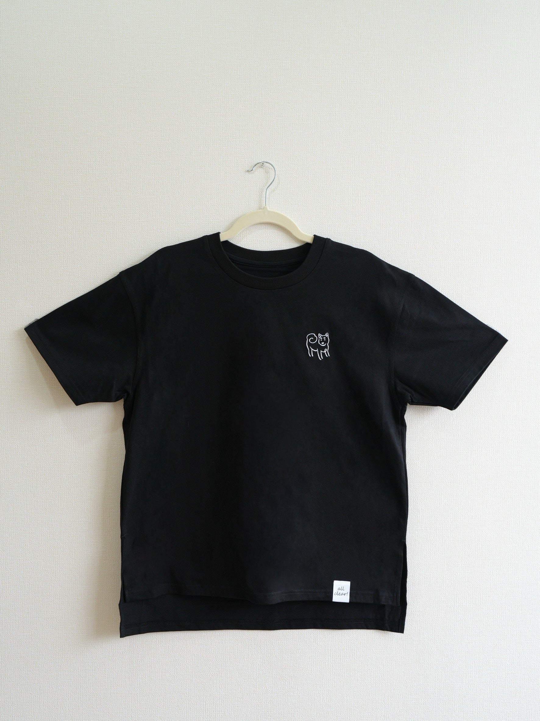 DOGミニ刺繍Tシャツ(柴犬)