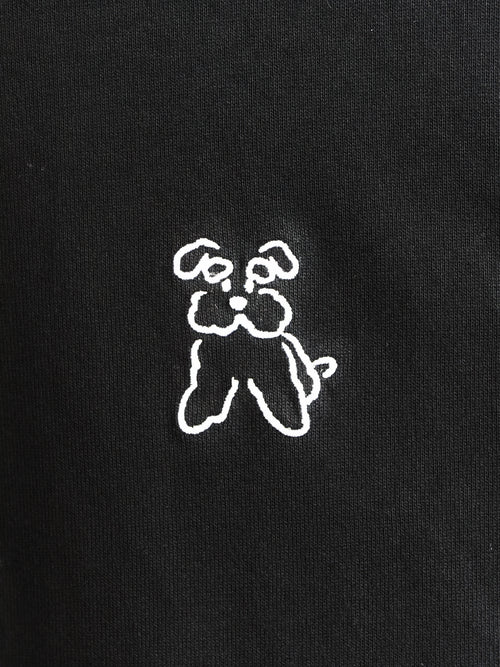 DOGミニ刺繍Tシャツ(シュナウザー)