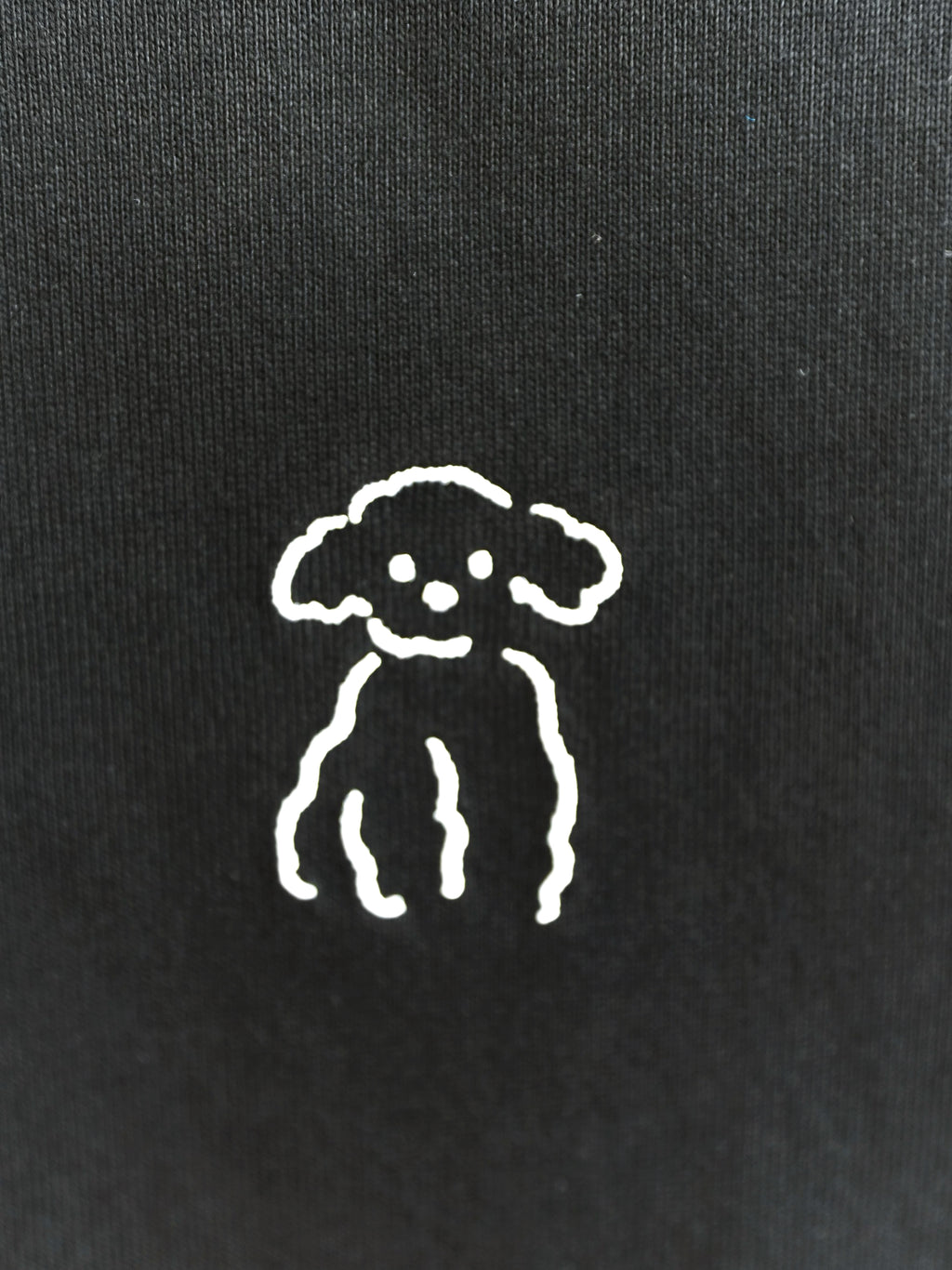 DOGミニ刺繍Tシャツ(プードル)