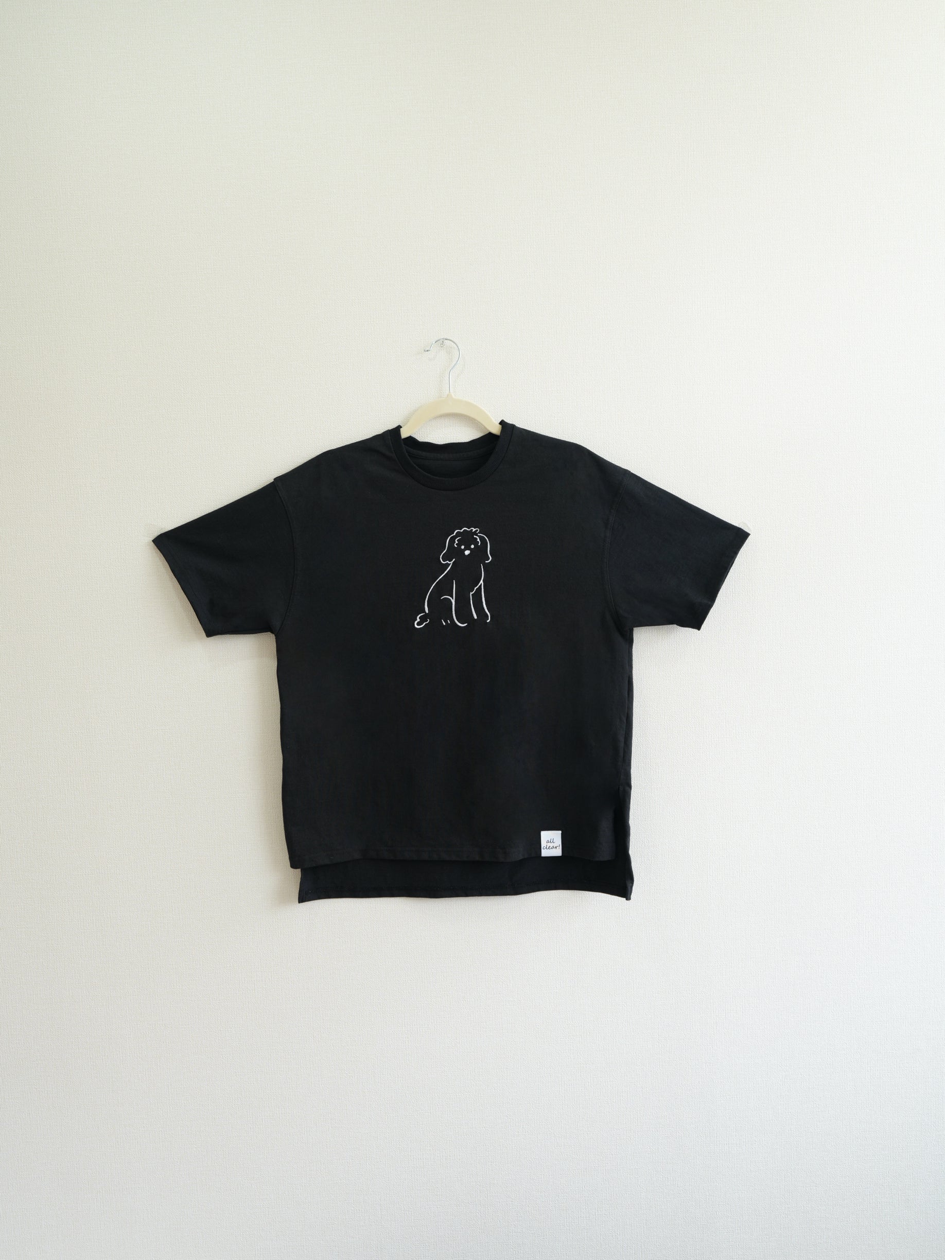 DOG刺繍Tシャツ(ドゥードル)
