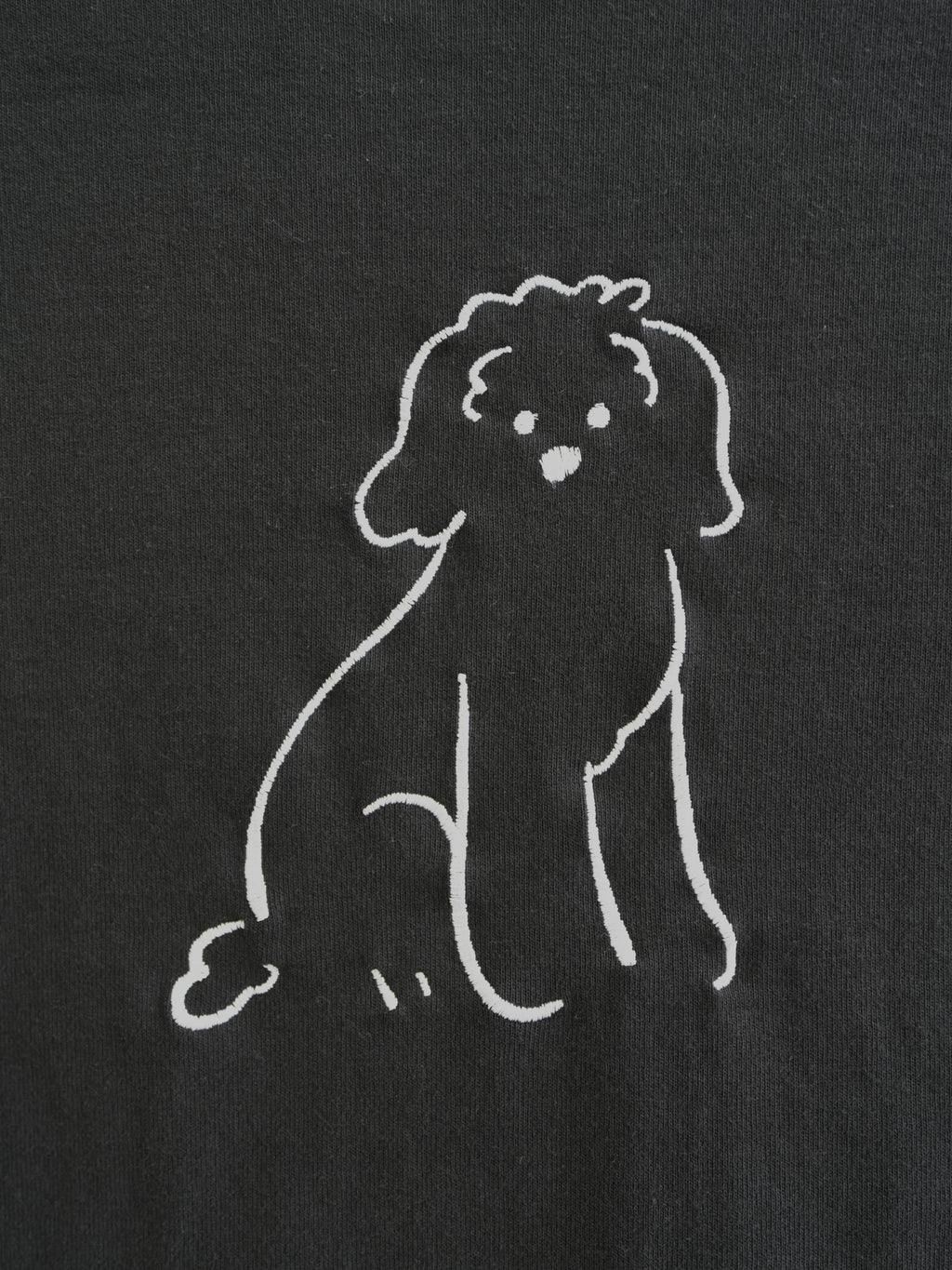 DOG刺繍Tシャツ(ドゥードル)