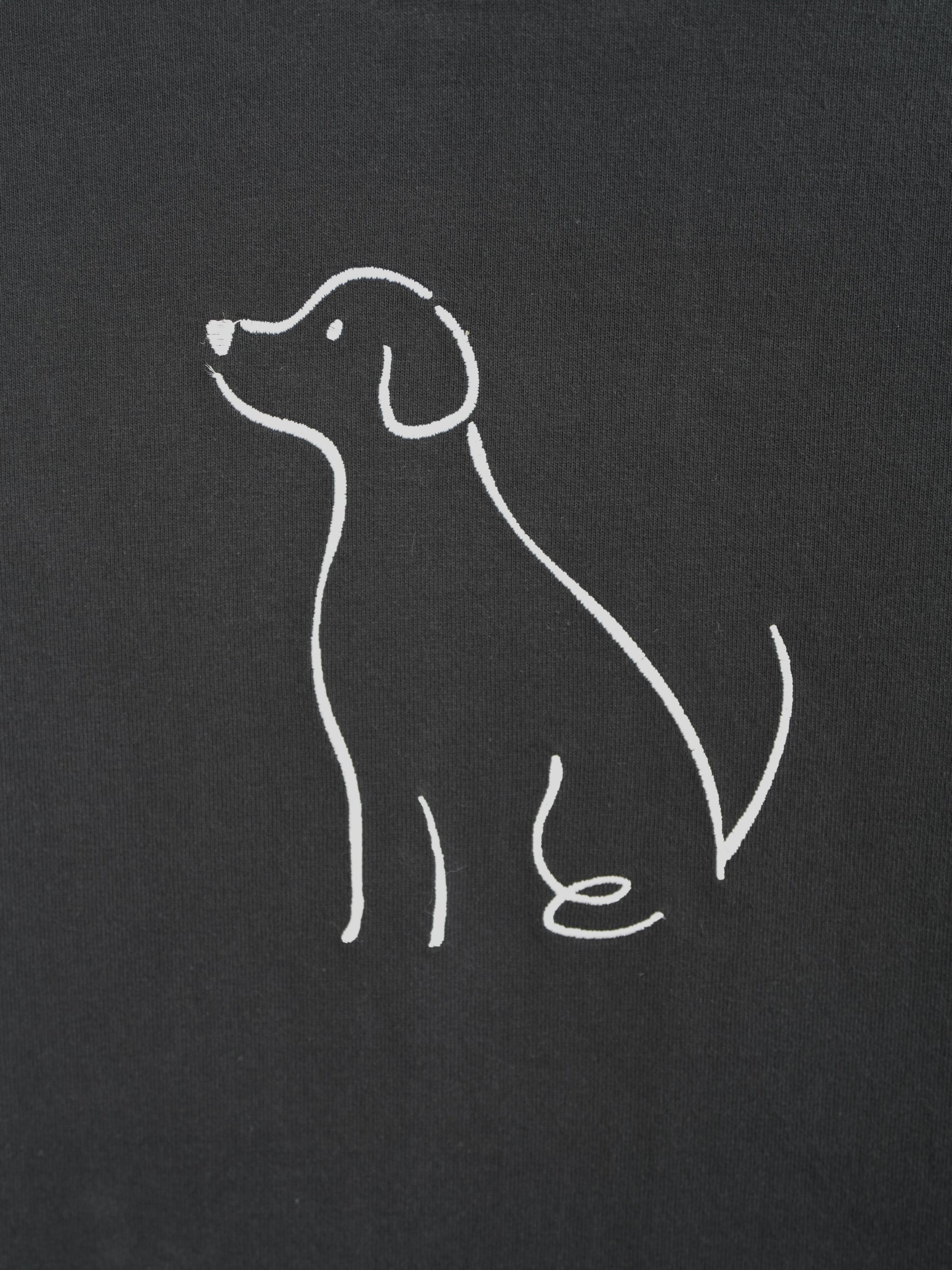 DOG刺繍Tシャツ(レトリバー)