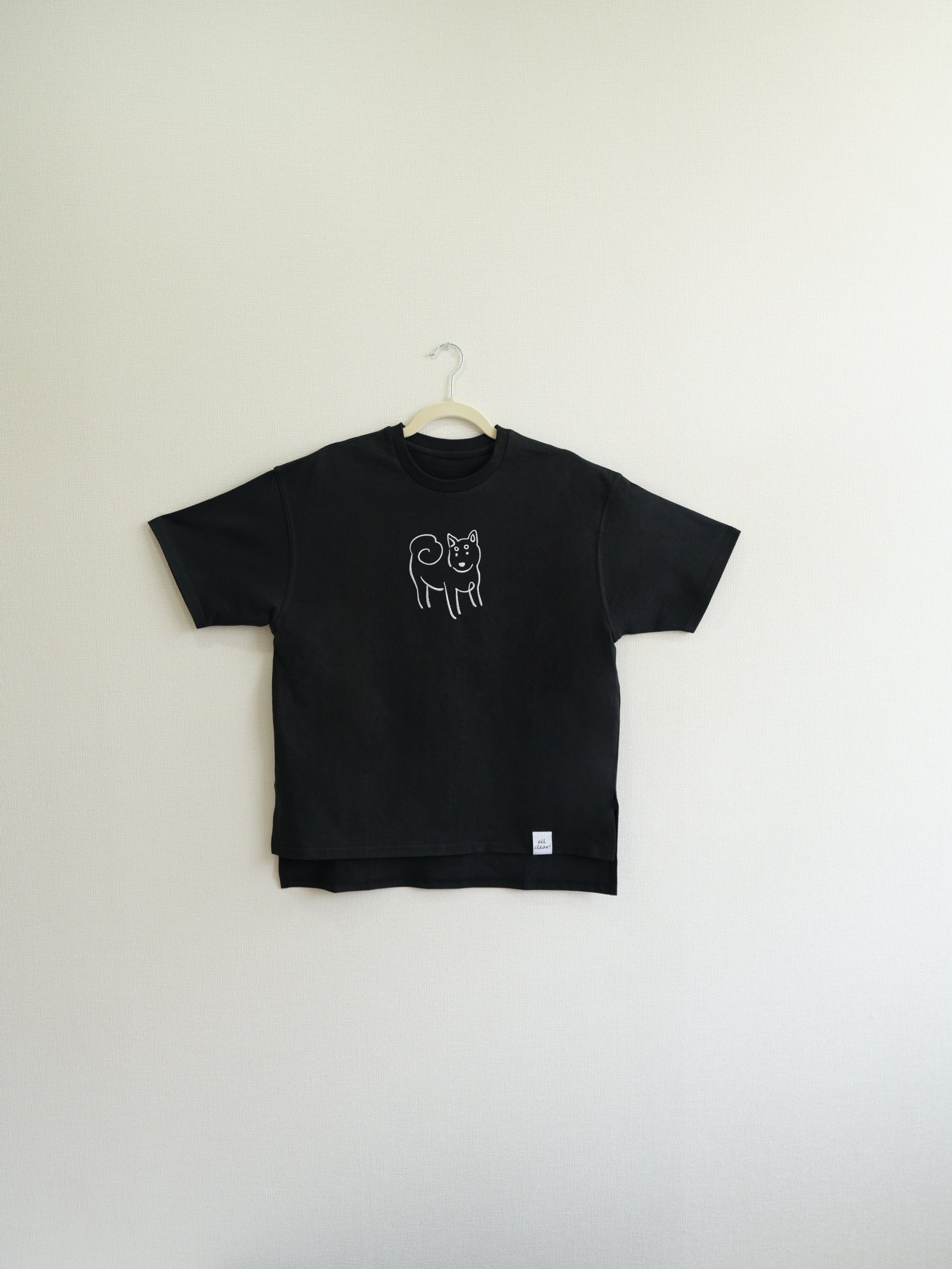 DOG刺繍Tシャツ(柴)