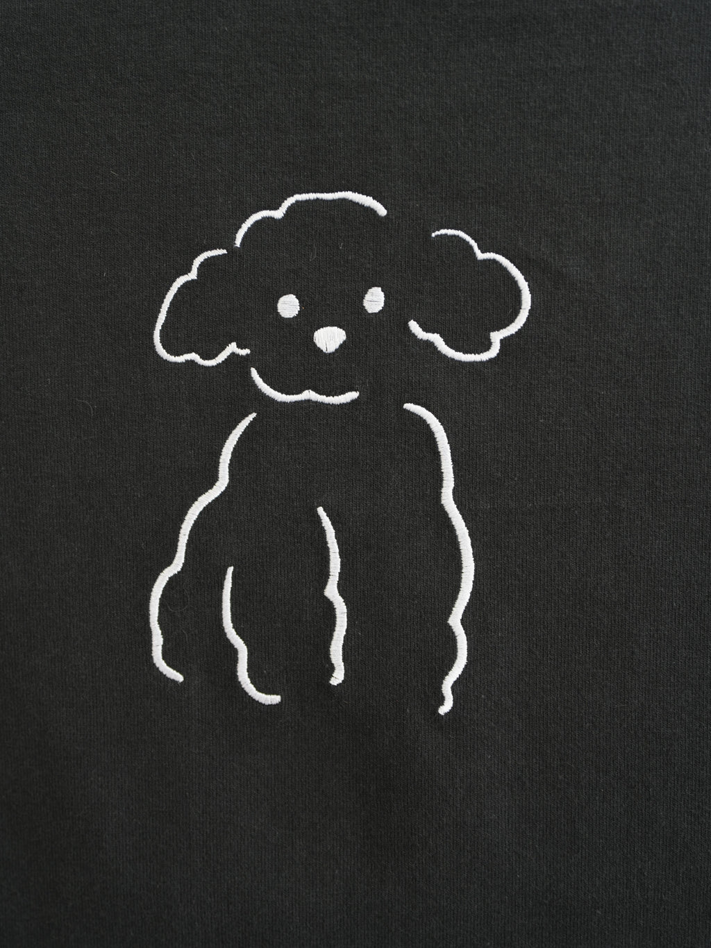 DOG刺繍Tシャツ(プードル)