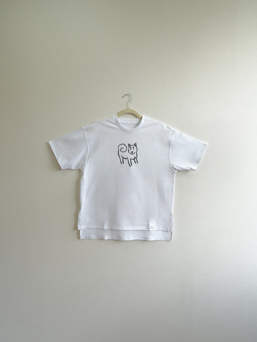 DOG刺繍Tシャツ(柴)