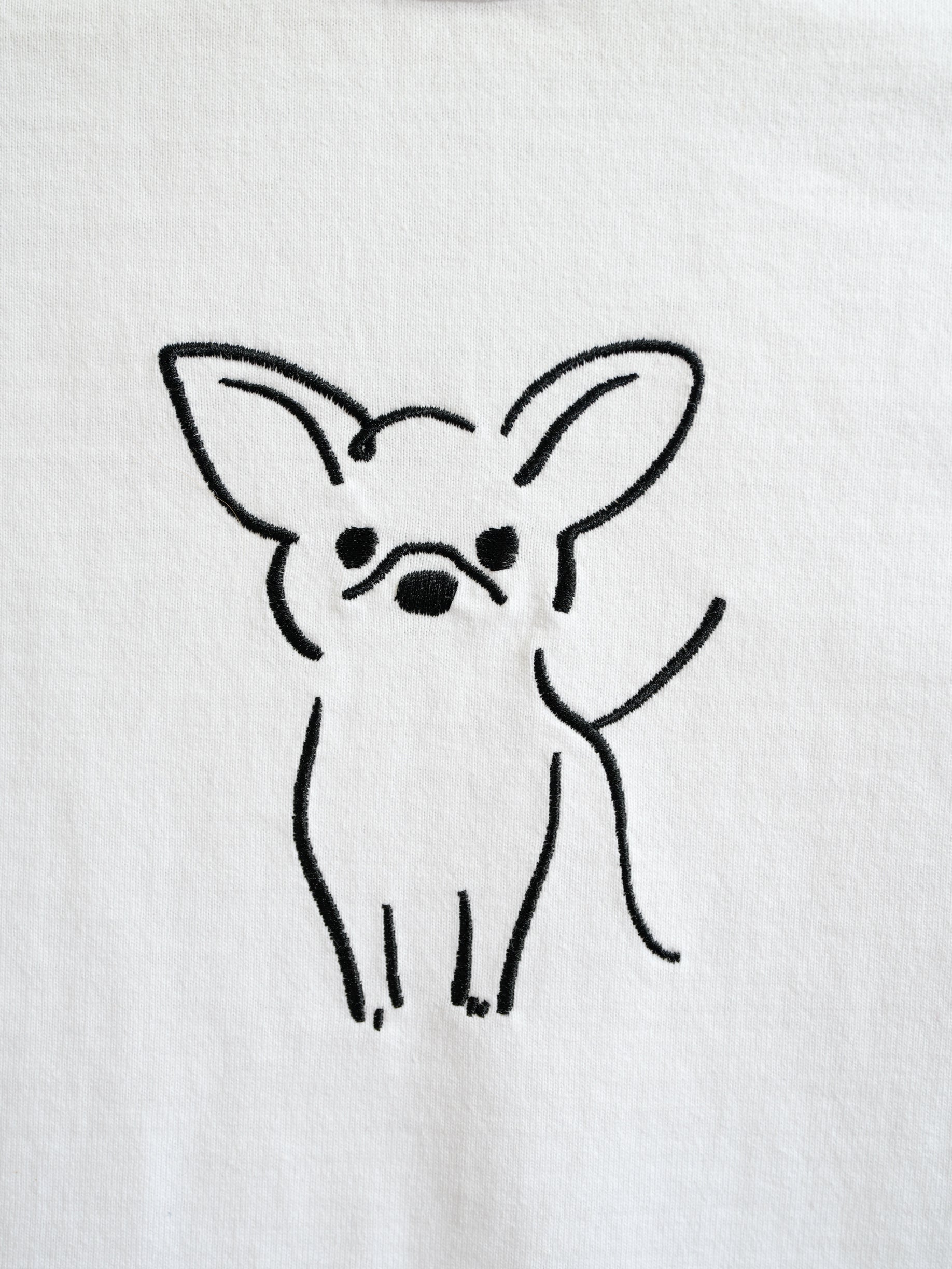DOG刺繍Tシャツ(チワワ)
