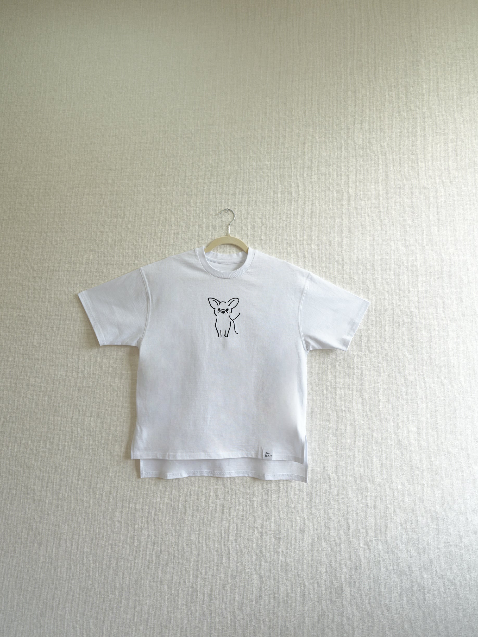 DOG刺繍Tシャツ(チワワ)