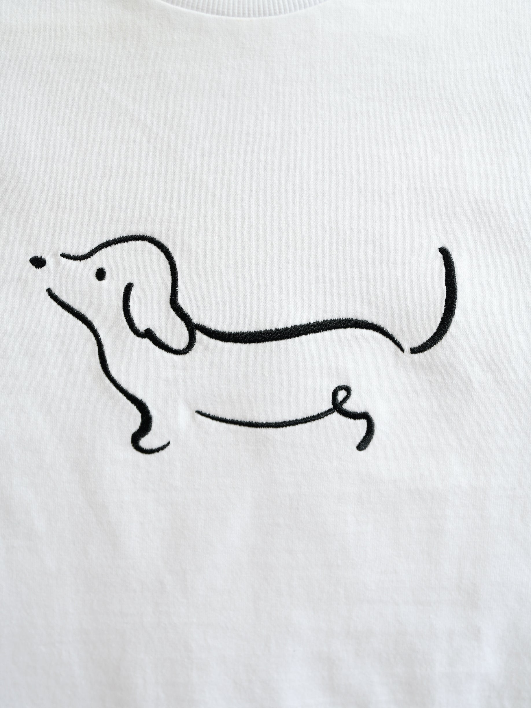 DOG刺繍Tシャツ(ダックスフンド) – All Clear!