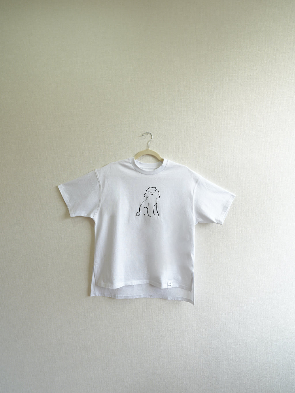 DOG刺繍Tシャツ(ドゥードル)