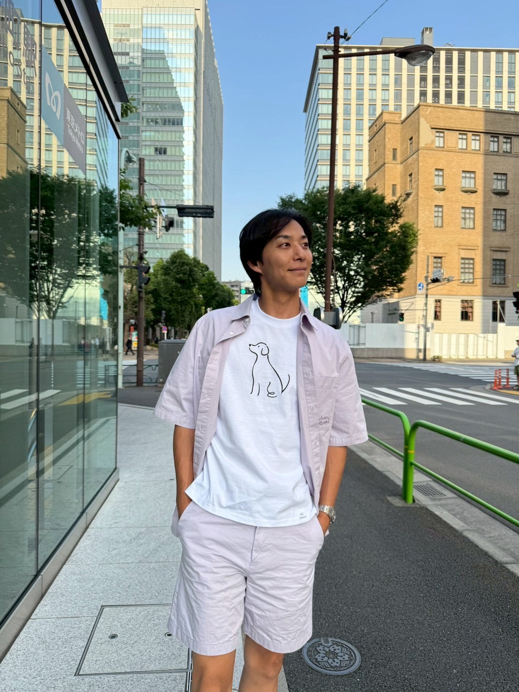 DOG刺繍Tシャツ(レトリバー)